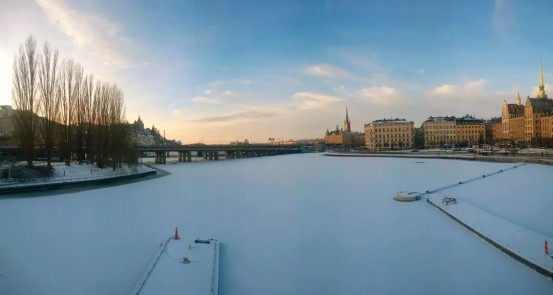 千里冰封-摄于瑞典斯德哥尔摩